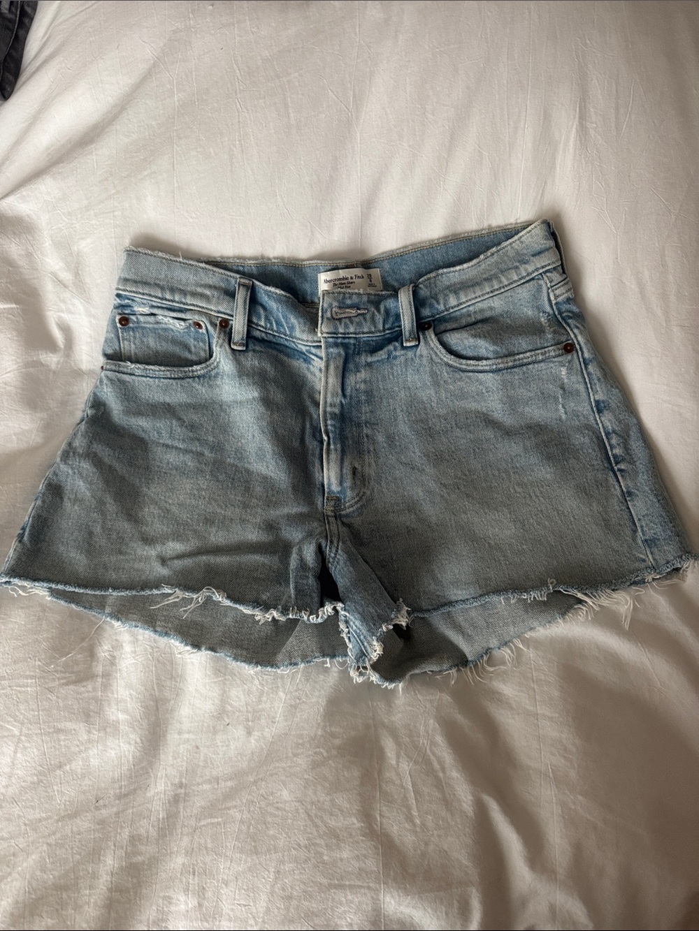 Abercrombie Curve Love Mom Shorts